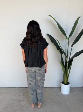 The Petra Pleated Top