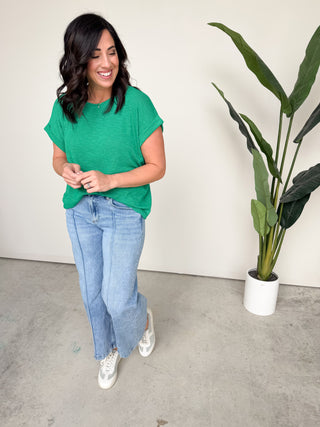 The Miller Knit Top (Kelly)