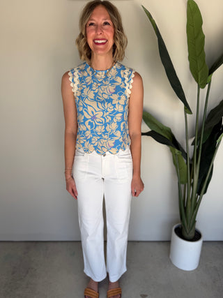 The Rachel Ricrac Top