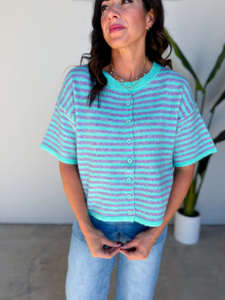 The Jessamy Sweater (Mint)