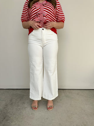 The Dorie Denim (White)