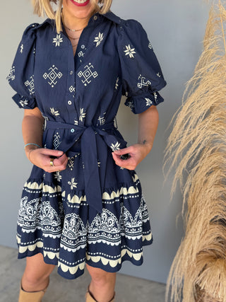The Caroline Tie Dress