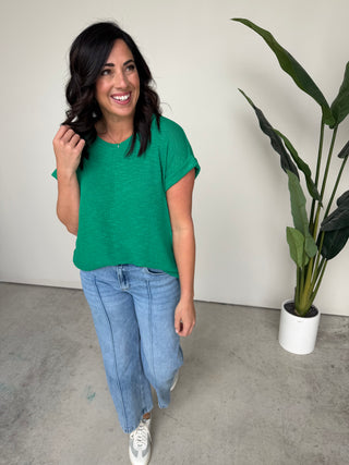 The Miller Knit Top (Kelly)