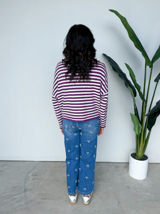 The Sabina Striped Sweater
