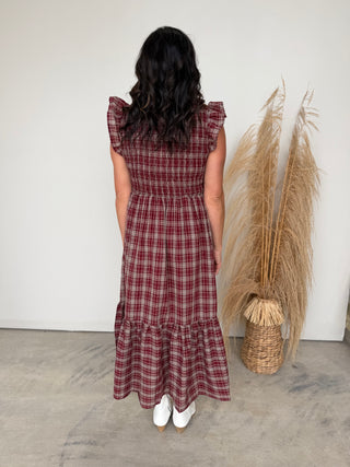 The Birdie Plaid Dress