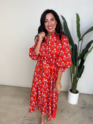 The Vail Button Dress