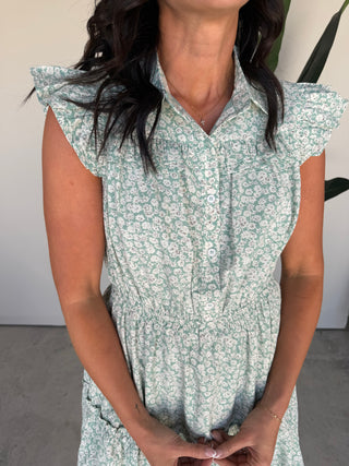 The Matilda Button Dress