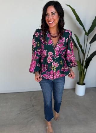 The Anika Floral Top