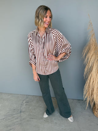 The Acacia Button Top