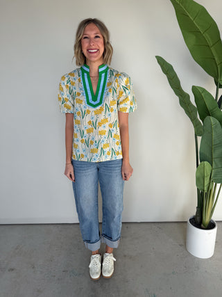The Tatum Scalloped Top