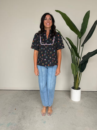 The Sullivan Scalloped Top