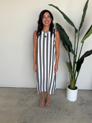 The Lavina Striped Dress