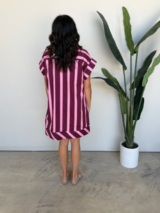The Agnes Dress (Plum)
