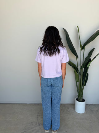 The Well Clothing Tee Cropped
