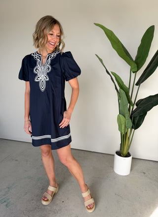 The Selah Embroidered Dress