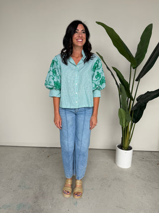 The Grayson Embroidered Top