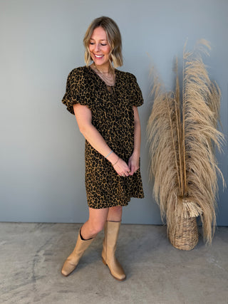 The Danica Leopard Dress