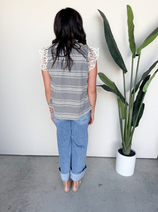 The Birch Gingham Top