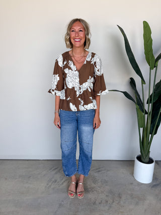 The Crissa Top (Mocha)