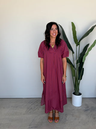 The Edna Striped Dress