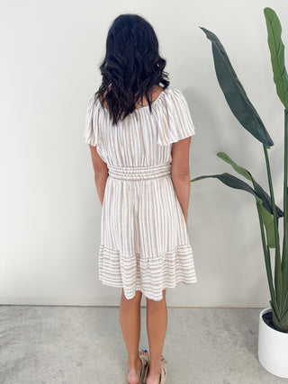 The Benton Dress (Taupe)