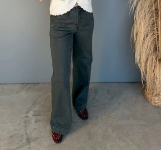 The Toby High Rise Wide Leg Denim