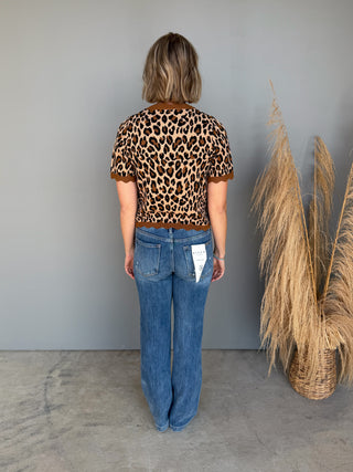 The Greer Leopard Sweater