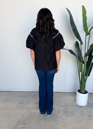 The Grimes Embroidered Top