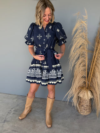 The Caroline Tie Dress
