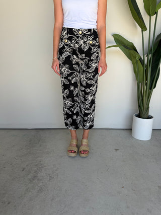 The Solstice Embroidered Pants