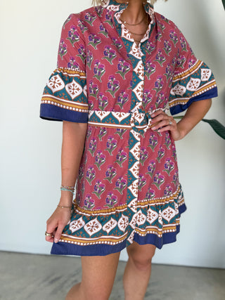 The Leona Belted Dress