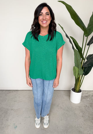 The Miller Knit Top (Kelly)