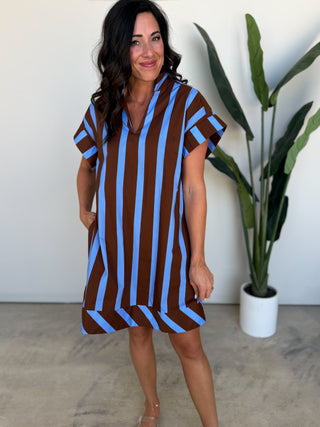 The Agnes Dress (Blue)