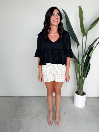 The Perth Ruffle Top