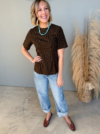 The Belen Leopard Top