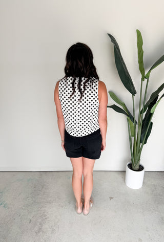 The Brock Polkadot Top