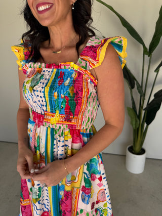 The Cielo Smocked Dress