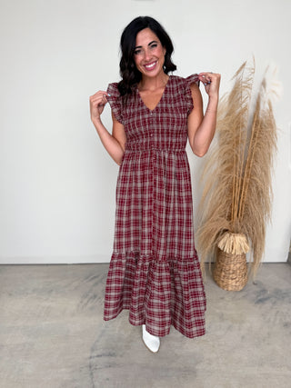 The Birdie Plaid Dress