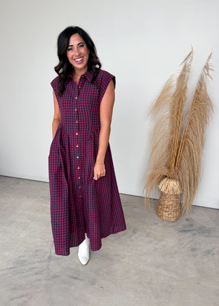 The Cassidy Gingham Dress