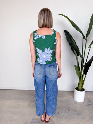 The Ennis Eyelet Top