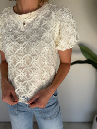 The Gracey Laced Top