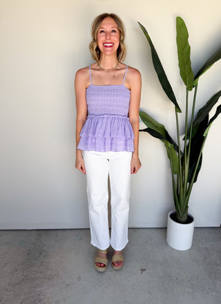 The Lamont Smocked Top