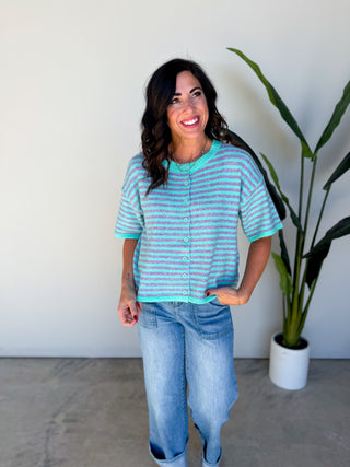 The Jessamy Sweater (Mint)
