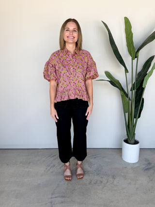 The Bernice Floral Top