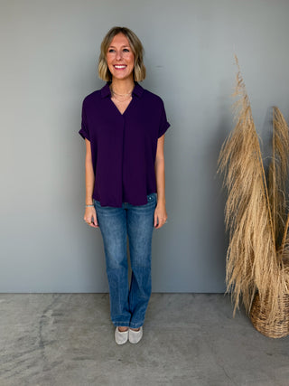 The Barrett Top (Purple)