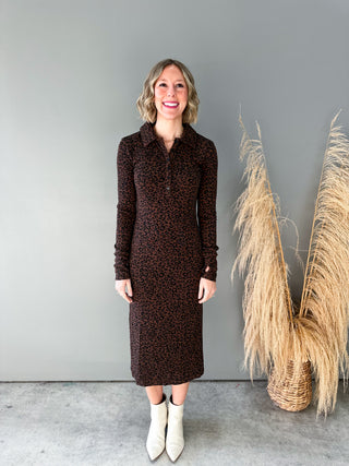The Nora Leopard Dress