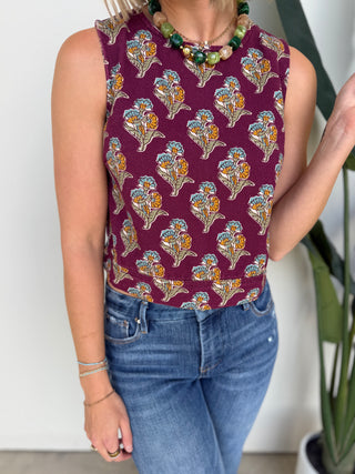 The Mae Denim Top