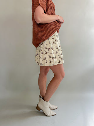 The Opal Corduroy skirt