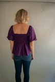 The Tucson Pleated Top