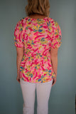 The Mariposa Smocked Top